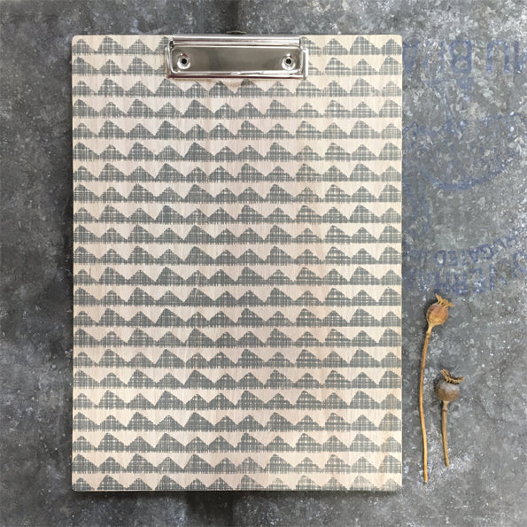 Wooden Geometric Clipboard