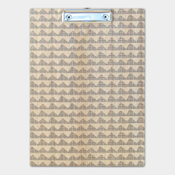 Wooden Geometric Clipboard
