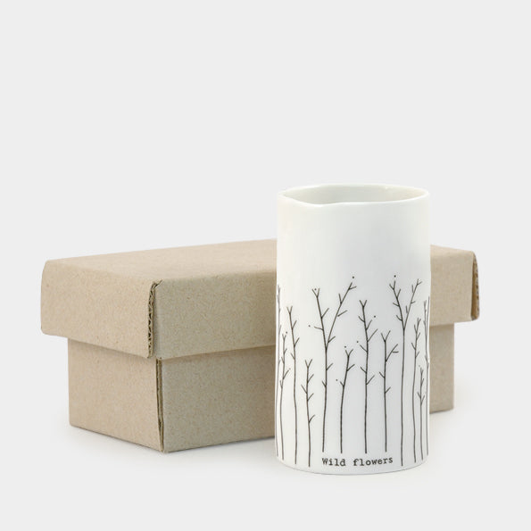 Porcelain Vase - Wild Flowers
