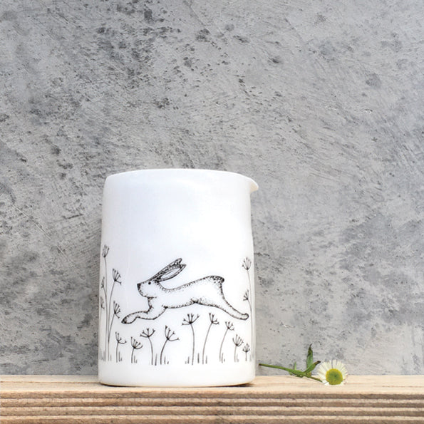 Small Porcelain Hare Jug