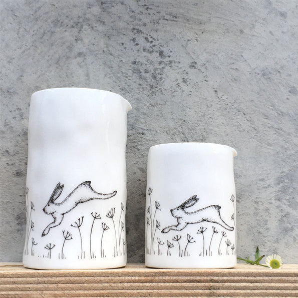 Small Porcelain Hare Jug