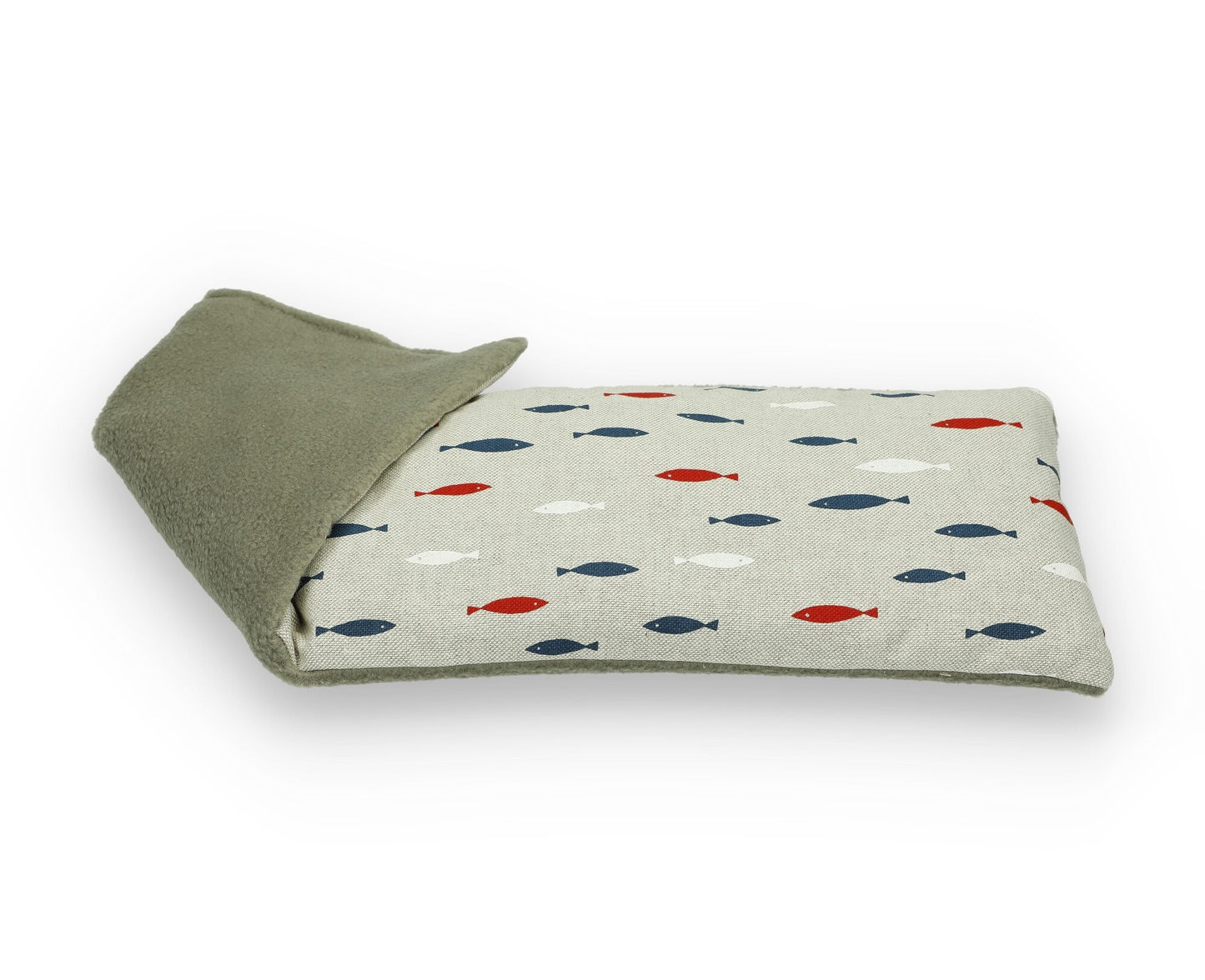 Duo Unscented Wheat Bag - Fish