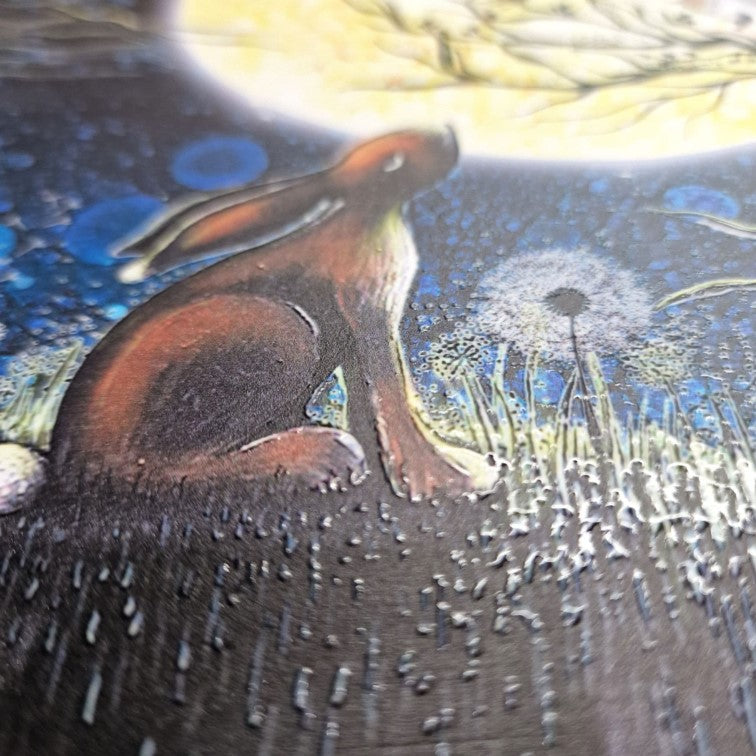 Hare & Owl Ceramic Trivet