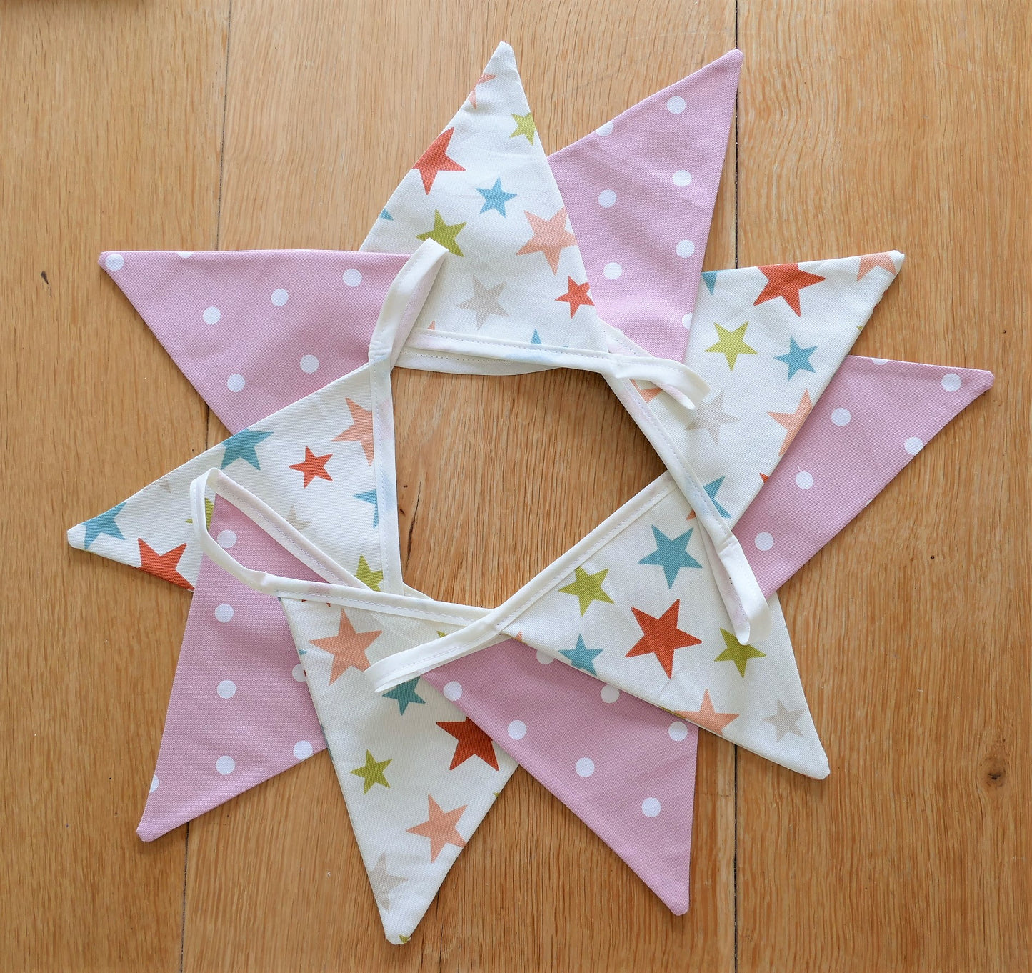 Cotton Star & Polka Dot Bunting
