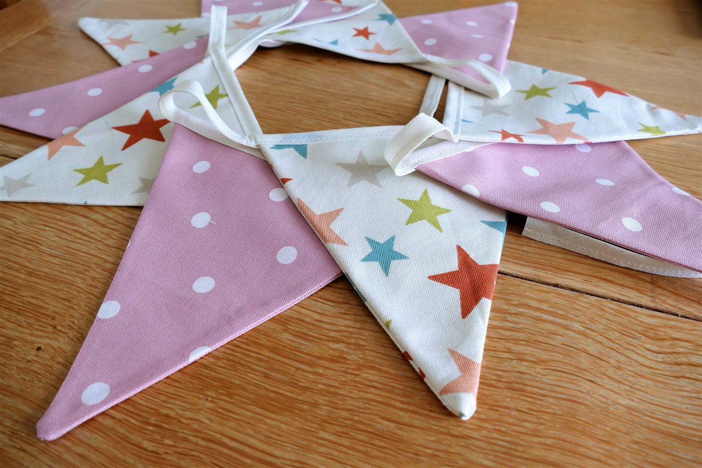 Cotton Star & Polka Dot Bunting