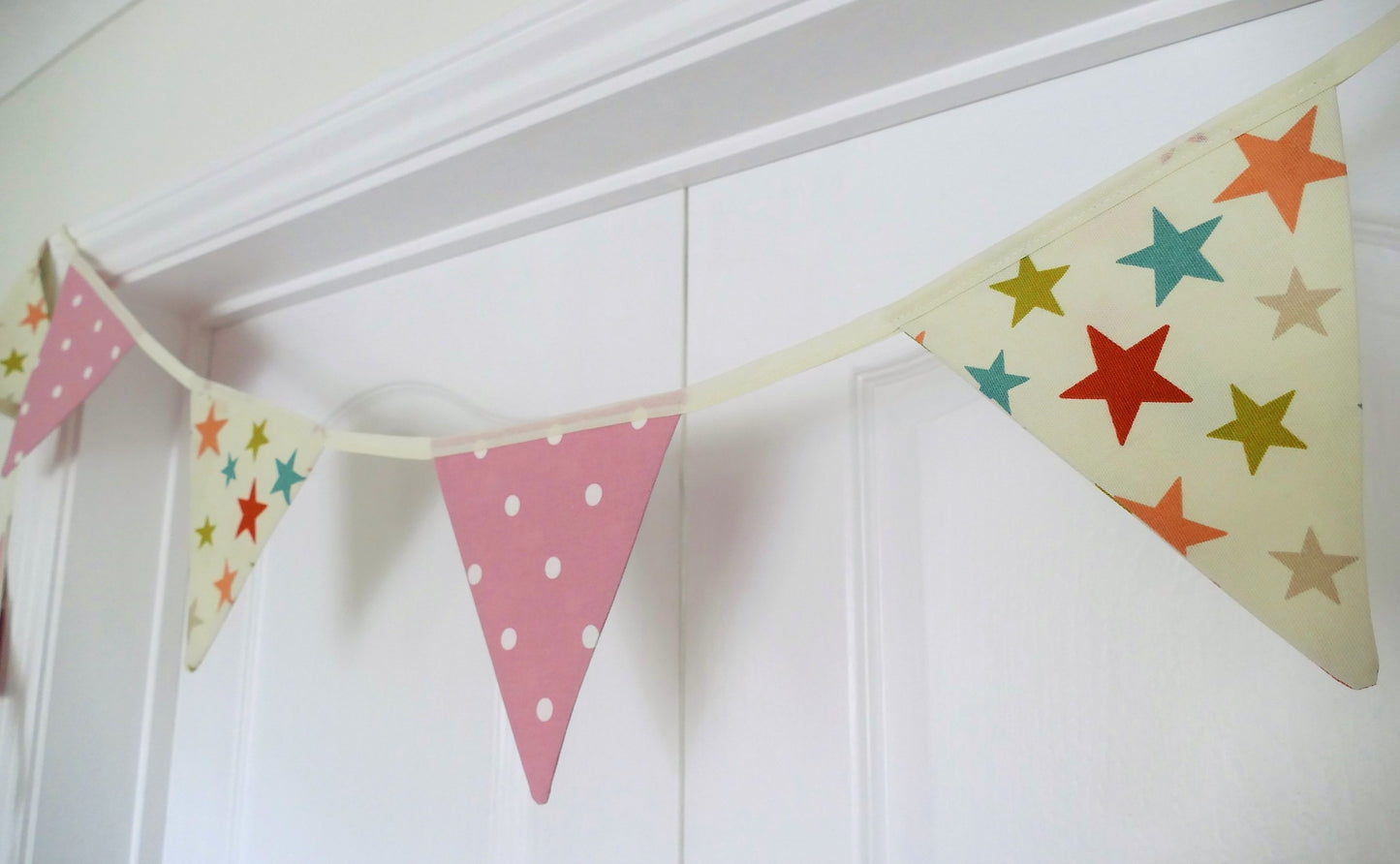 Cotton Star & Polka Dot Bunting