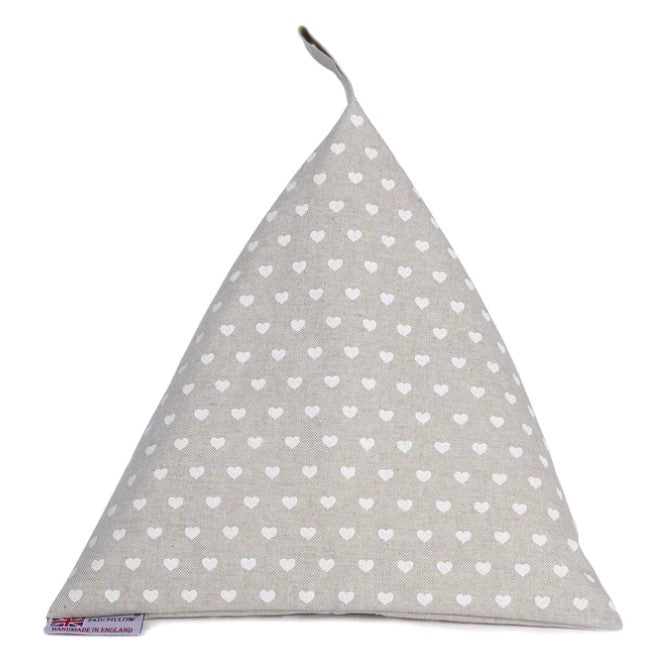 PADi Pillow - Hearts, White