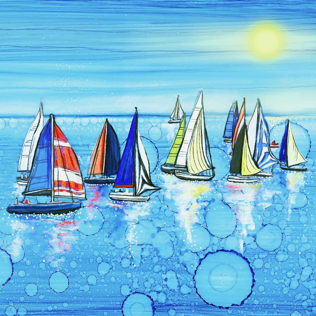 Regatta Ceramic Coaster