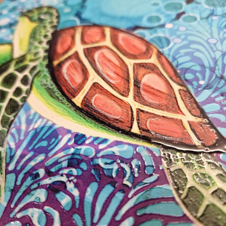 Turtle Ceramic Trivet