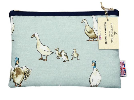 Accessory Pouch - Ducks Blue