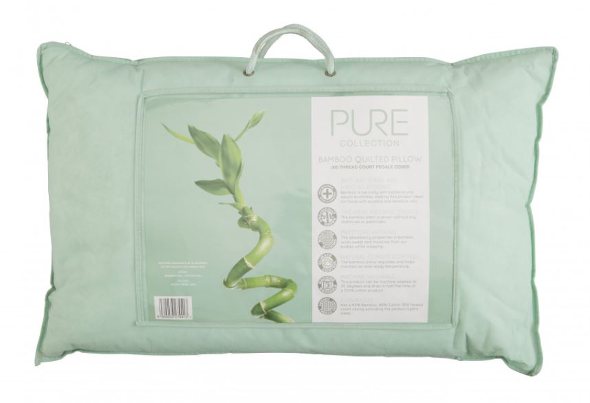 Bamboo Quilted Pillow