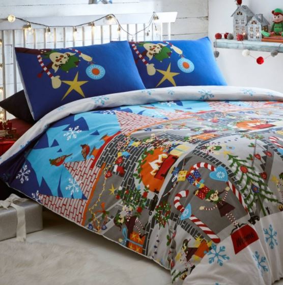 Elf Workshop Duvet Cover Set