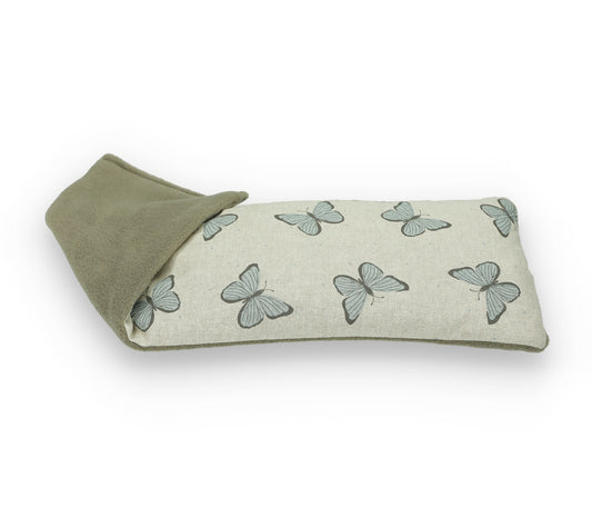 Duo Unscented Wheat Bag - Blue Butterflies