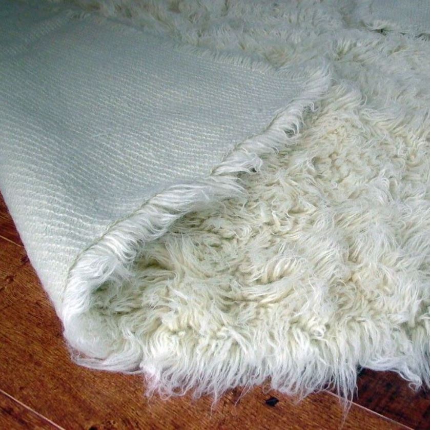 Flokati Wool Rug - 2000grm (Size options available)