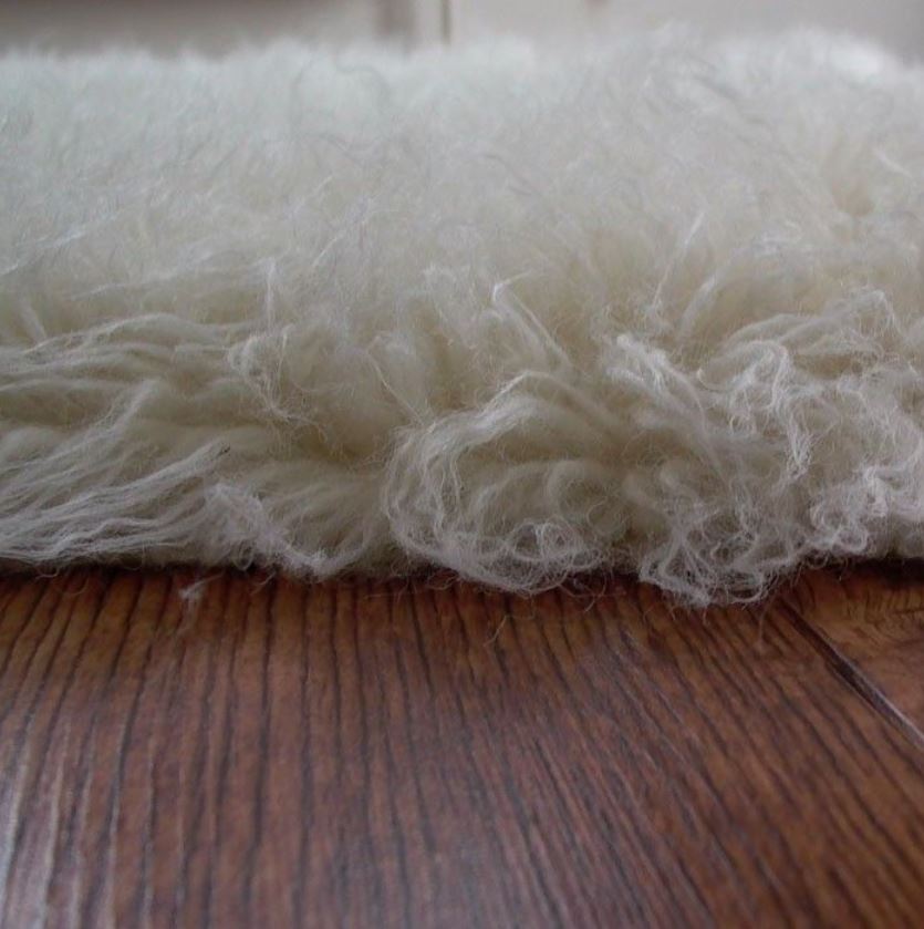Flokati Wool Rug - 2000grm (Size options available)