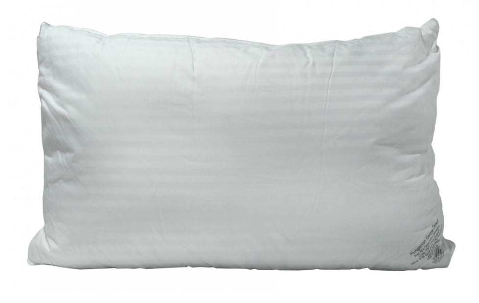 Hungarian White Goose Down Pillow