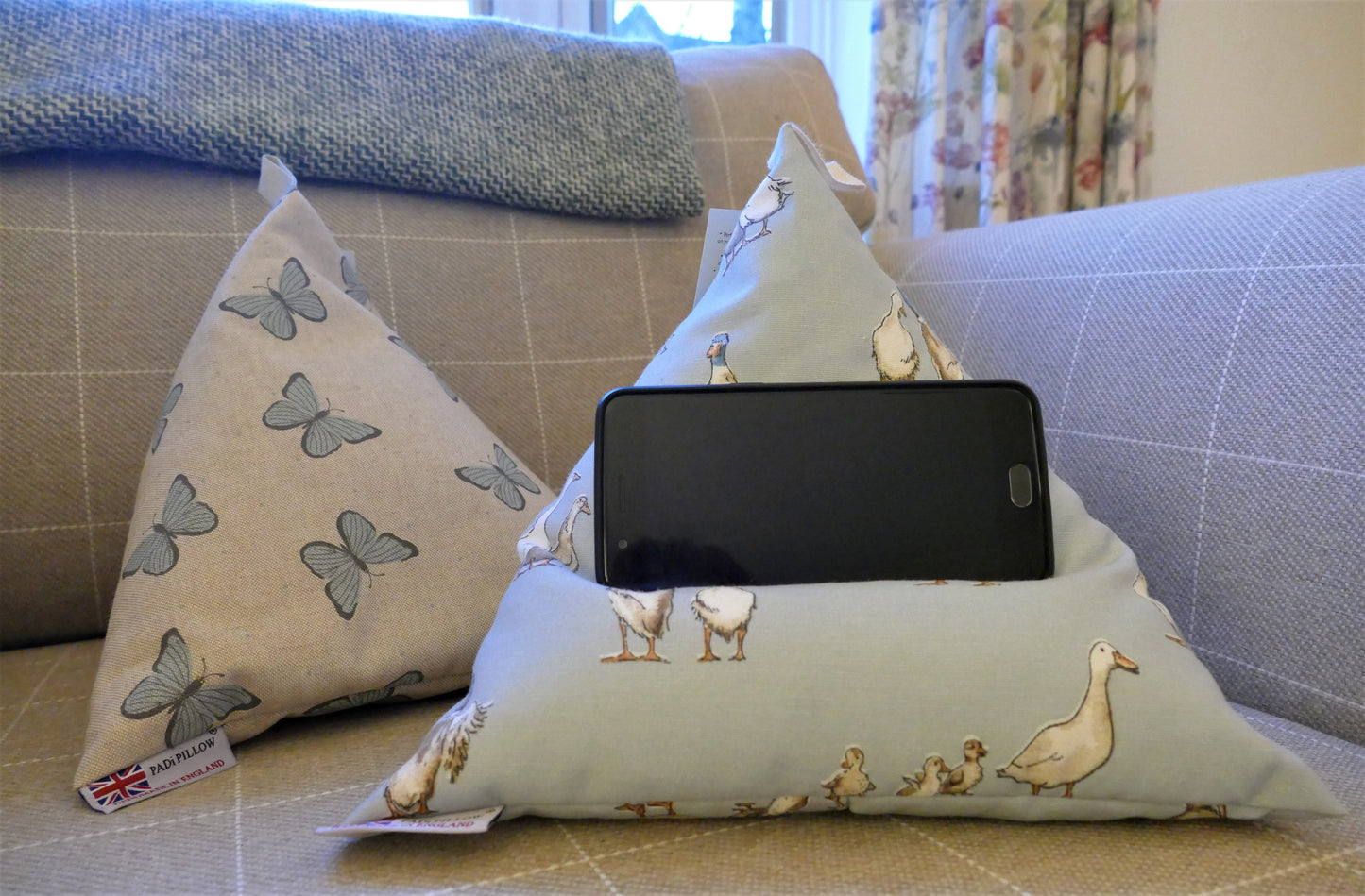 PADi Pillow - Ducks, Duck Egg Blue