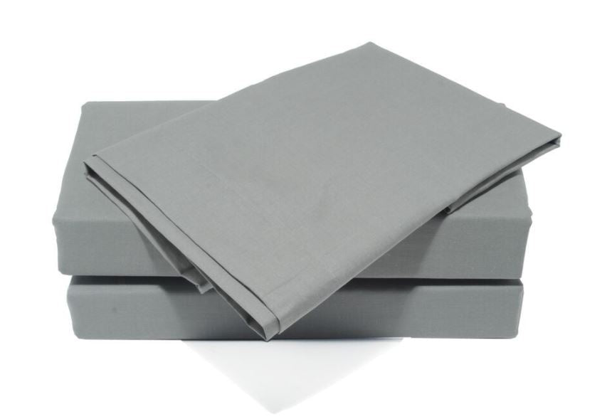 Percale Housewife Pillowcase Pair (Available in 13 colours)
