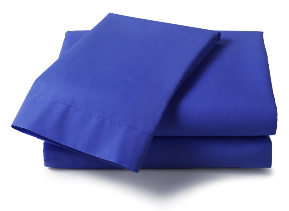 Percale Housewife Pillowcase Pair (Available in 13 colours)