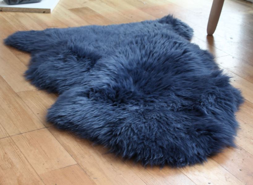 Single Sheepskin Rug 90-100cm (Available in 3 colours)