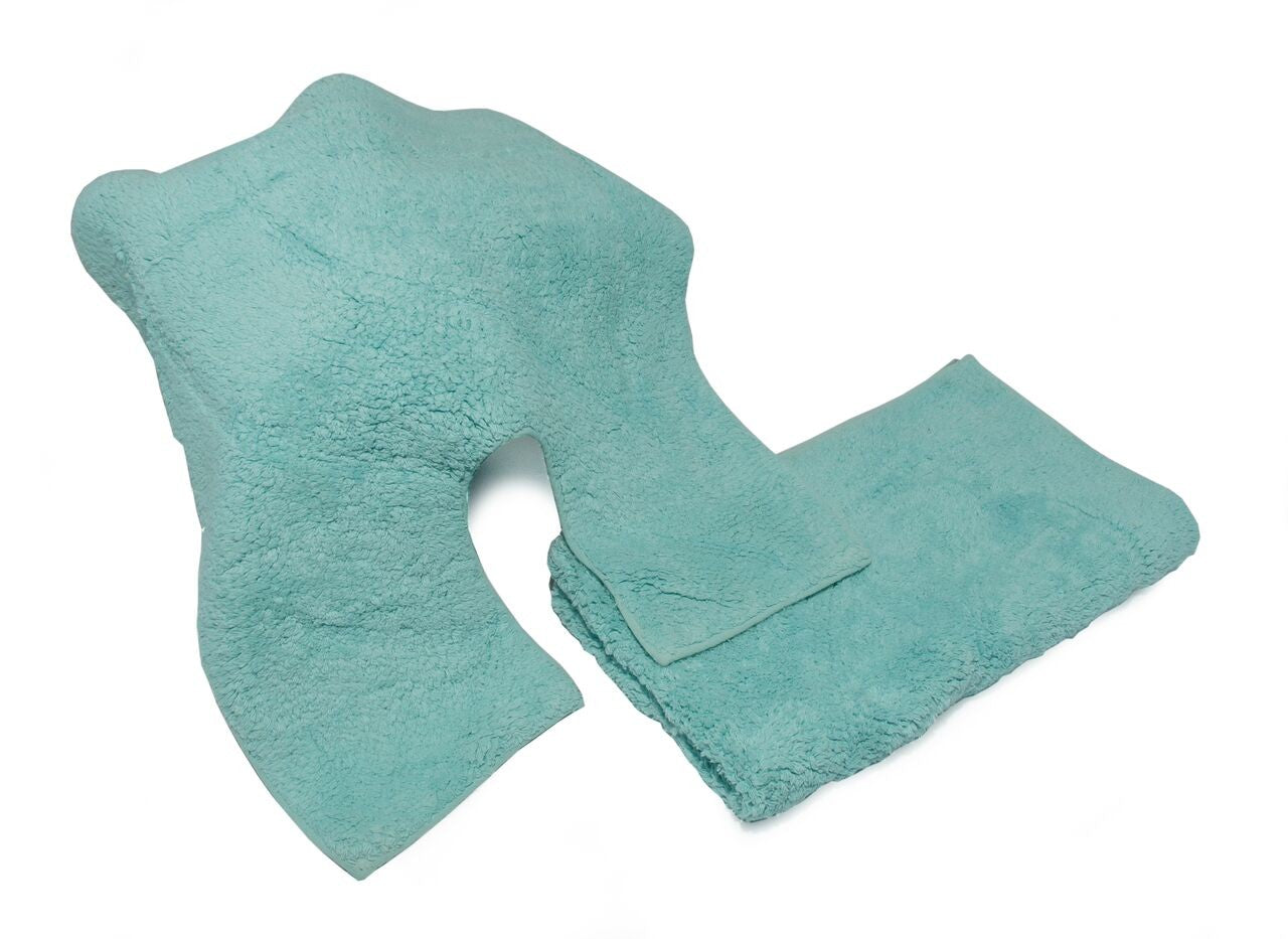 2 Piece Cotton Bathroom Set (Available in 15 Colours)
