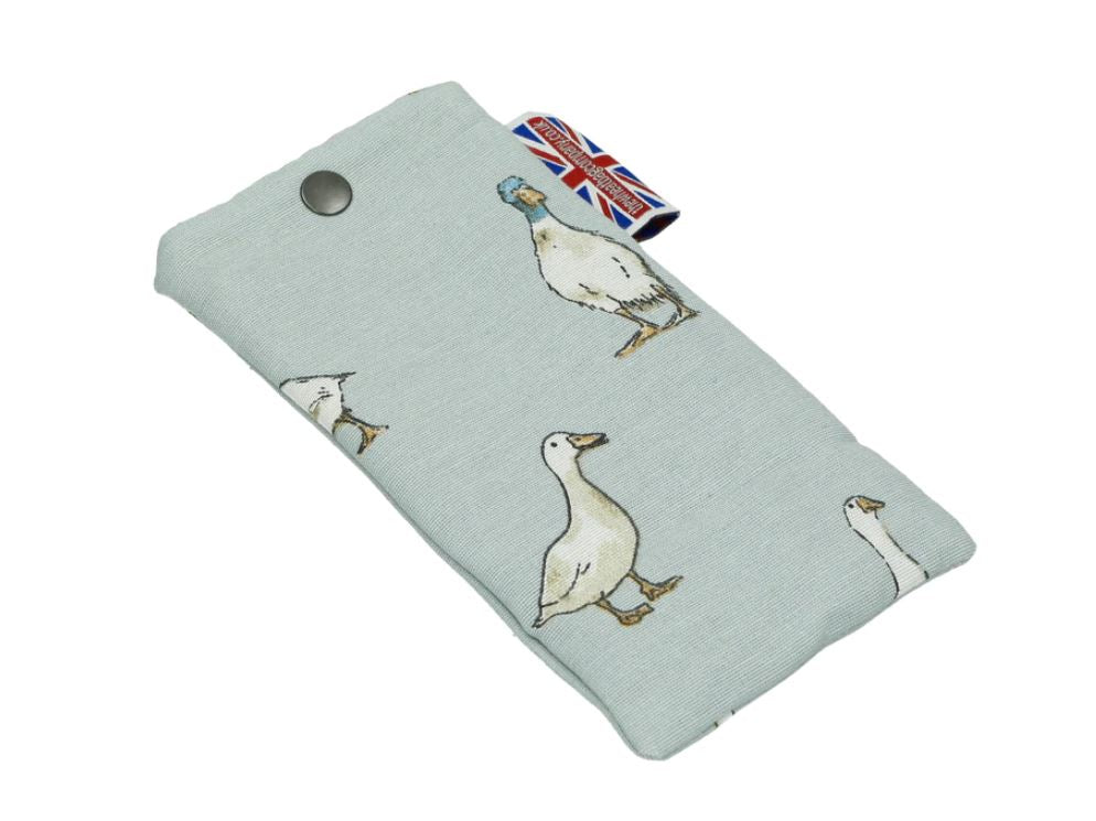 Glasses Case - Ducks Blue