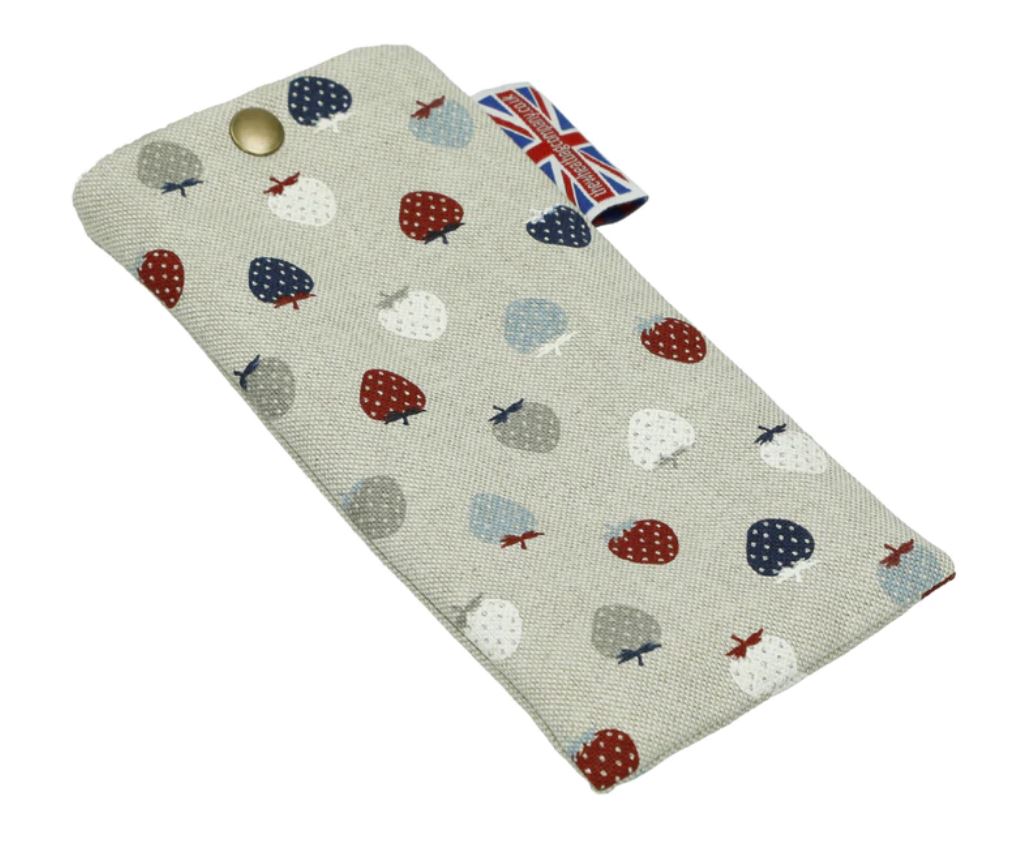 Glasses Case - Strawberries