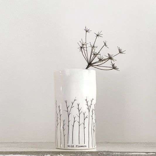 Porcelain Vase - Wild Flowers