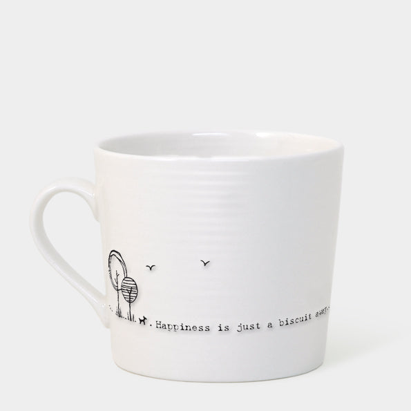 Porcelain Mug - Just a Biscuit Away