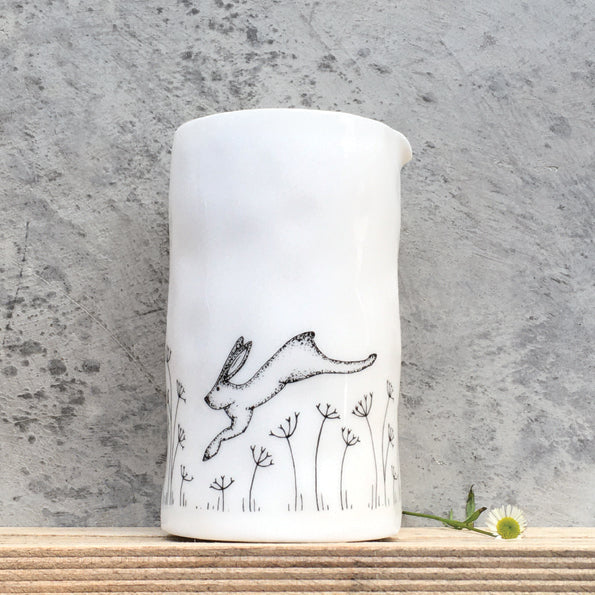 Large Porcelain Hare Jug