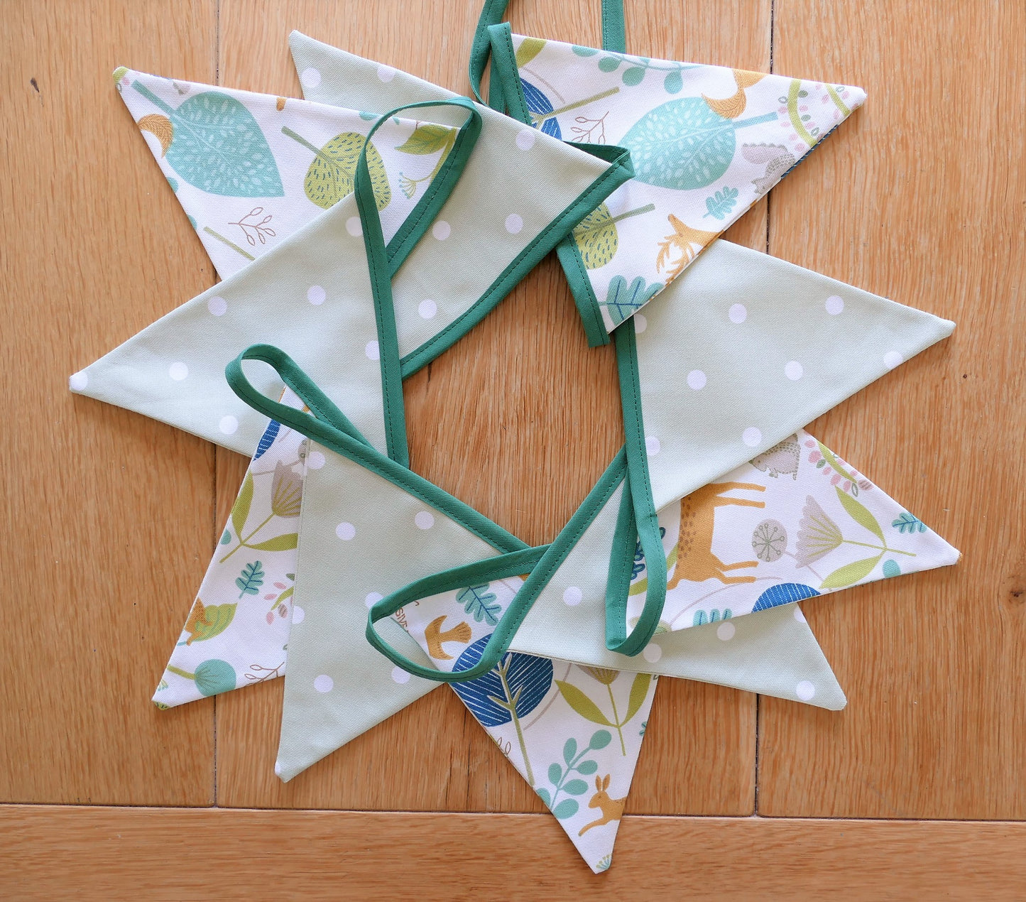 Cotton Woodland & Polka Dot Bunting