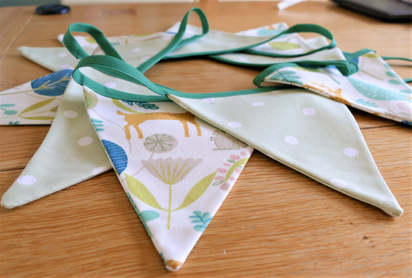 Cotton Woodland & Polka Dot Bunting