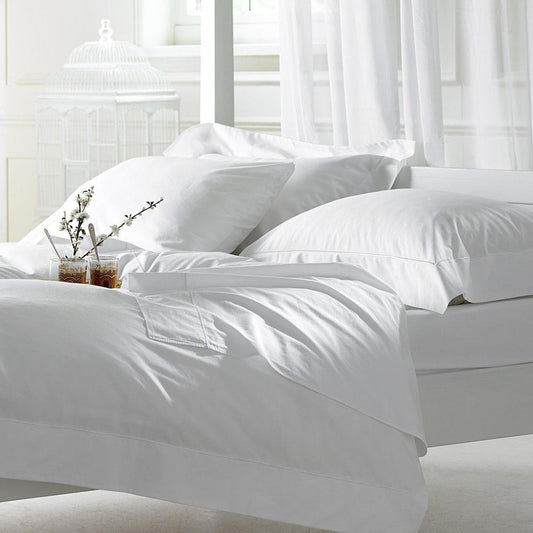 Bellissimo 400TC Cotton Fitted Sheet (Available in 2 colours)