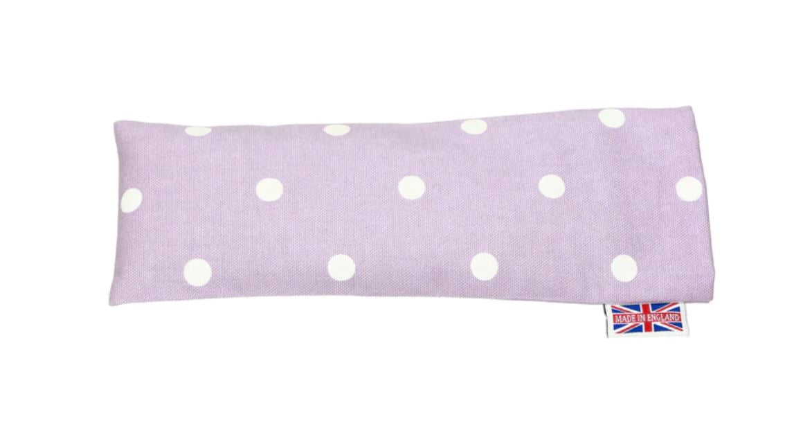 Unscented Eye Pillow - Dotty Mauve