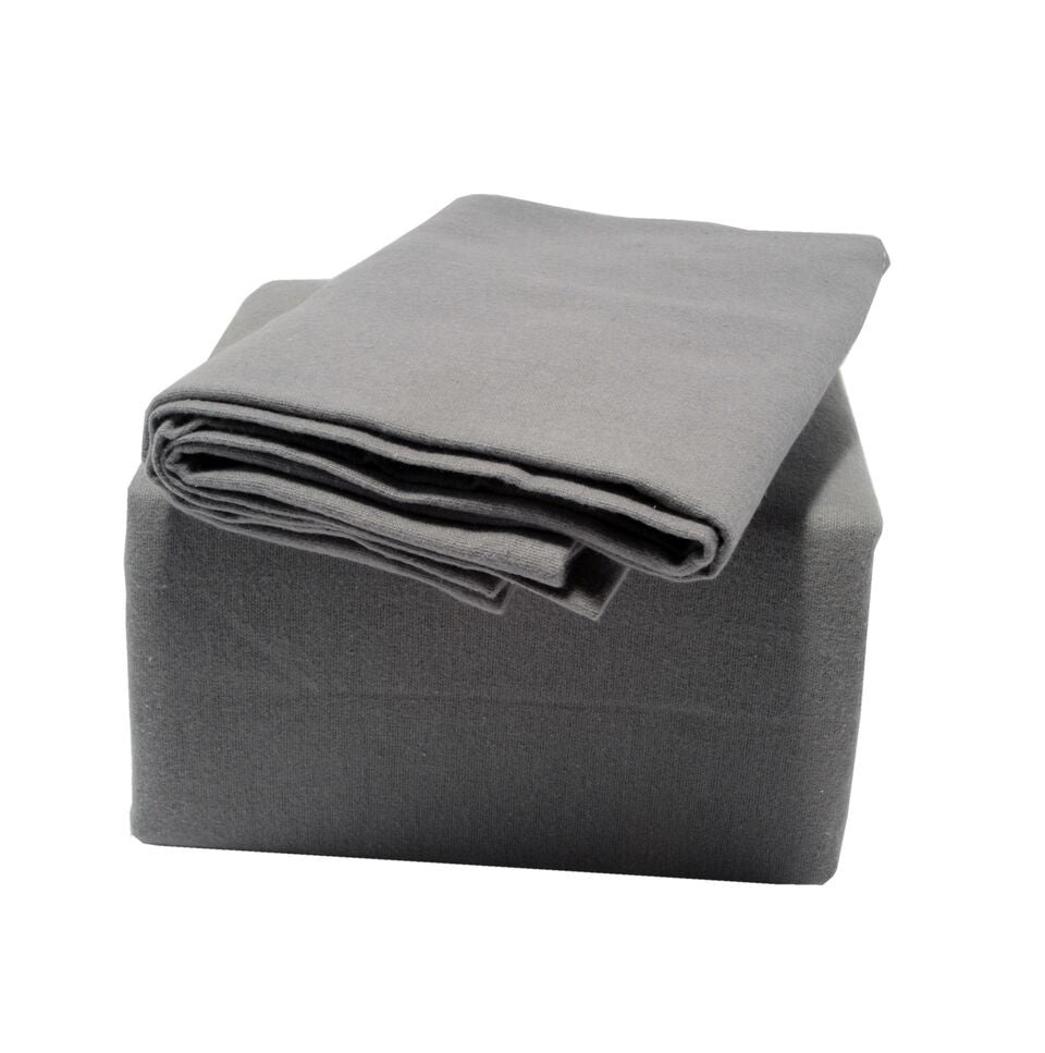 Indulgence Brushed Cotton Fitted Sheet (Size & Colour Options Available)