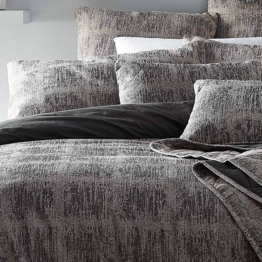 Mineral Textured Cotton Rich Duvet Cover Set