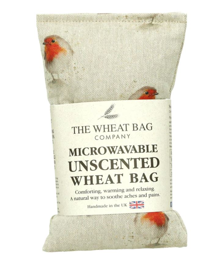 Duo Unscented Wheat Bag - Robin