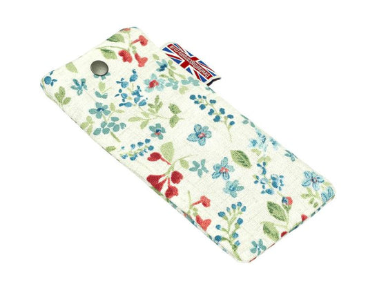 Glasses Case - Wildflowers Blue